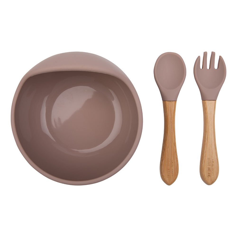 Silicone Bowl + Spoon&Fork - Little Indians