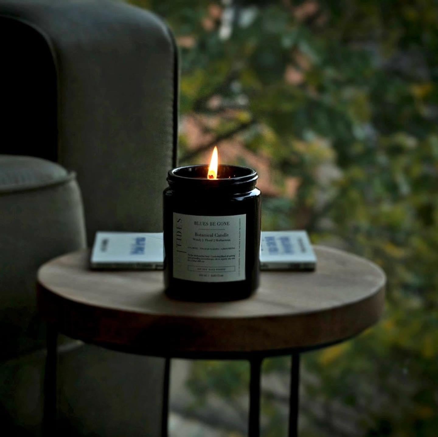 Blues-Be-Gone | Botanical Candle - The Tides